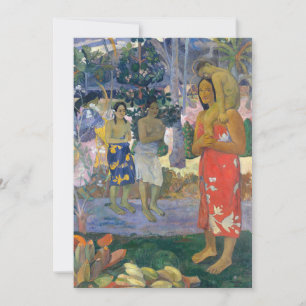 Invitación Paul Gauguin - Ave María / Ia Orana Maria