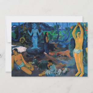 Invitación Paul Gauguin - ¿De dónde venimos?