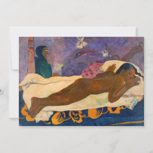 Invitación Paul Gauguin - Espíritu de los muertos mirando