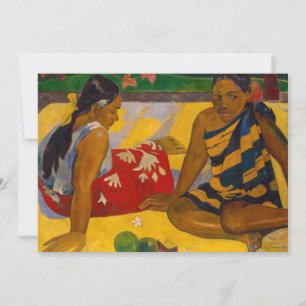 Invitación Paul Gauguin - Parau Api / ¿Qué hay de nuevo?