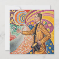 Paul Signac - Retrato de M Felix Feneon, Opus 217