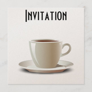 Invitación ¡Pausa de café!