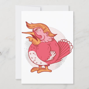 Invitación pavo de acción de gracias divertido Donald Trump r