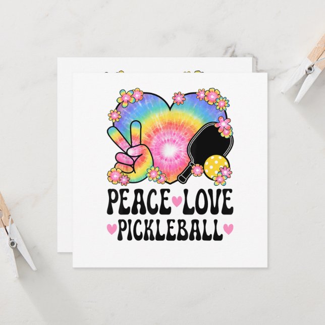 Invitación Paz Amor Pickleball (Anverso/Reverso In Situ)