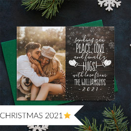Invitación ¡Paz, Amor y Finalmente Abrazos! | Navidades 2021 