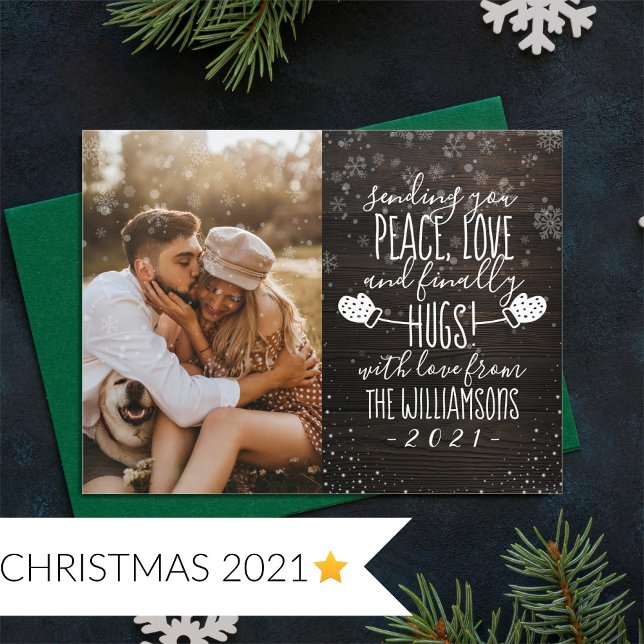 Invitación ¡Paz, Amor y Finalmente Abrazos! | Navidades 2021  (Subido por el creador)