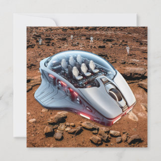 Invitación PC Mouse-Spacecraft: Desplazarse en Marte - Misión