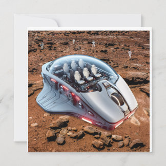 Invitación PC Mouse-Spacecraft: Desplazarse en Marte - Misión