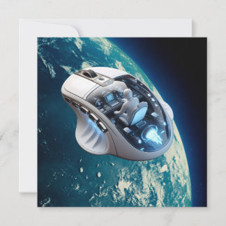 Invitación PC Mouse-Spacecraft: Haga clic en la órbita terres