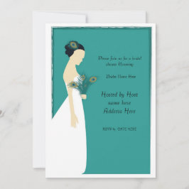 Invitación peacock_bridal_invitar-01, Por favor, únase a noso