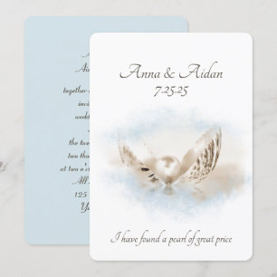 Invitación Pearl In Seashell Boda