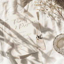 Pearls y Prosecco Neutral Script Bridal Shower