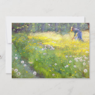 Invitación Peder Severin Kroyer - Marie Kroyer en el jardín