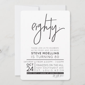 Invitación PEDIDO PERSONALIZADO Fiesta de cumpleaños número 8