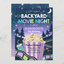 Película De Aniversario De La Noche De La Película