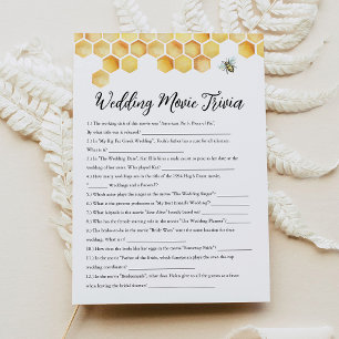 Invitación Película de Boda de abejas de CALLA Trivia Bridal