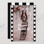 Invitación Película de Hollywood Cinema Fotografía dulce 16<br><div class="desc">Esto se puede personalizar para cualquier evento.</div>