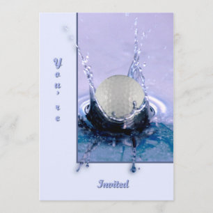 Invitación Peligro del agua