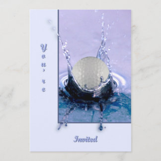 Invitación Peligro del agua