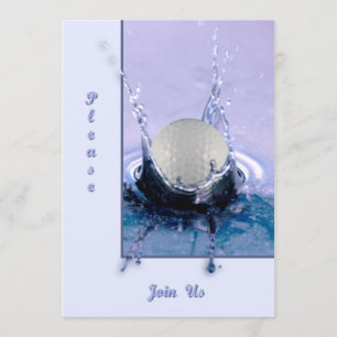 Invitación Peligro del agua