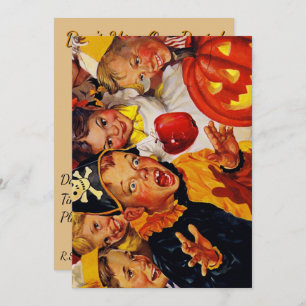 Invitación Peligros de Bobbing de Apple - Decoración divertid