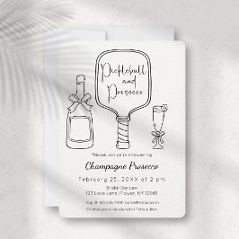 Invitación Pelota de baloncesto y ducha moderna de novias Pro