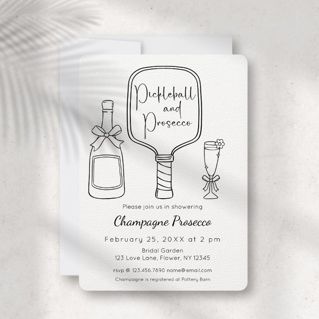 Invitación Pelota de baloncesto y ducha moderna de novias Pro (Subido por el creador)
