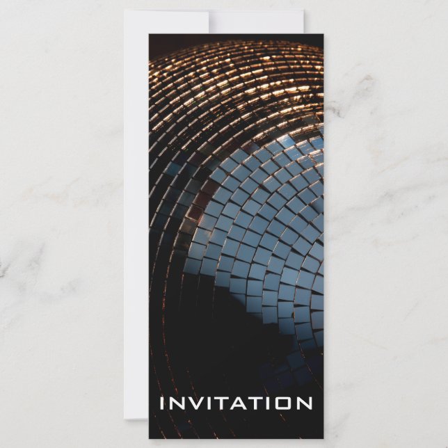 Invitación Pelota Disco (Anverso)