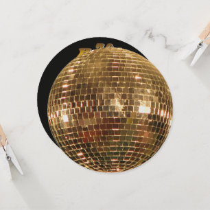 Invitación Pelota disco espejo 2
