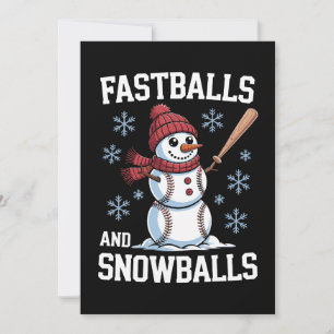 Invitación Pelotas Rápidas Y Bolas De Nieve Muñeco De Nieve B