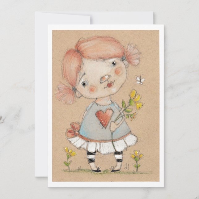 Invitación Pensador: Notecard/Print con capacidad para encuad (Anverso)