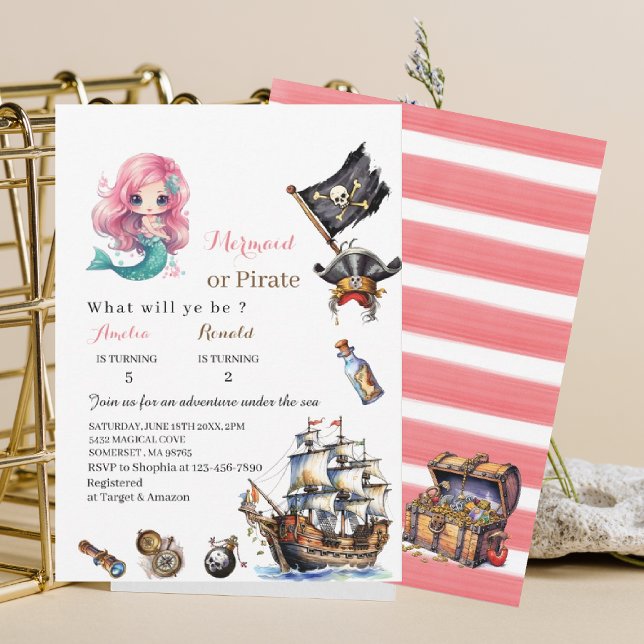Invitación Pentacina de cumpleaños de sirvientas y piratasInv (Subido por el creador)