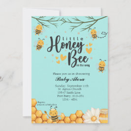 Invitación Pequeña Abeja