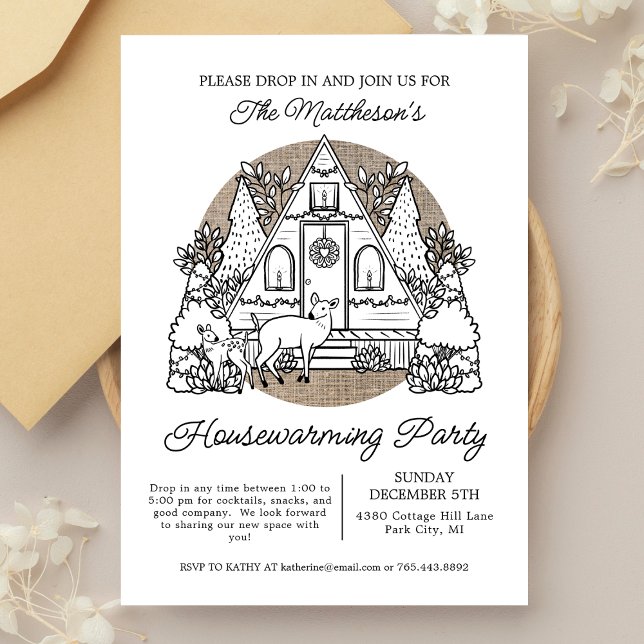 Invitación Pequeña caída de vivienda de vacaciones en Fiesta  (Subido por el creador)