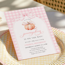 Pequeña Calabaza en Camino Arco Rosa Baby Shower