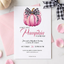 Pequeña Calabaza en Camino Arco Rosa Baby Shower E