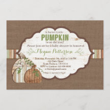 ¡Pequeña Calabaza en el camino! Baby Shower ruso