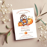 Pequeña calabaza lindo calabazas de engaño cumplea