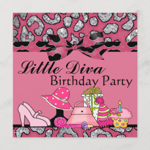Invitación Pequeña chispa de la fiesta de cumpleaños de la