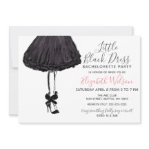 Pequeña fiesta de soltero con tacones altos de ves