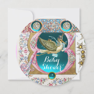 INVITACIÓN PEQUEÑA HISTORIA DE PRÍNCIPE BABY SHOWER,GEMSTONES
