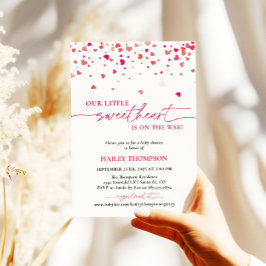 Invitación Pequeña invitada de Baby Shower, Baby Shower