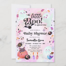 Invitación Pequeña niña bebé ducha