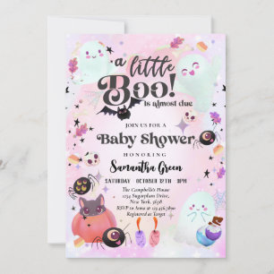 Invitación Pequeña niña bebé ducha