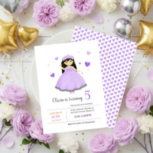 Invitación Pequeña princesa