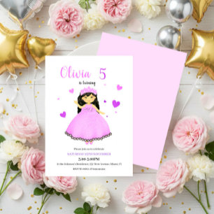 Invitación Pequeña princesa