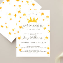 Pequeña Princesa En Camino Boho Estrellas Fiesta