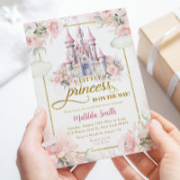 Pequeña Princesa Real Castillo Baby Shower