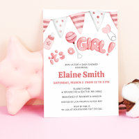 Pequeñas cosas pequeñas son un Baby Shower Chica