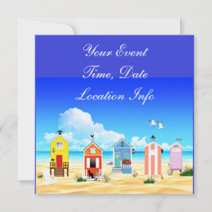 Invitación Pequeñas y pequeñas chispas de playa Thunder_Cove